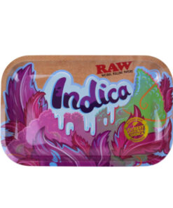 RAW Metal Rolling Tray - 11" x 7" - Indica