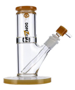 8" Dopezilla Cyclops Water Pipe - Milky Yellow