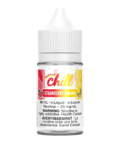 Chill Twisted Salt E-Liquid - Strawberry Banana 30ml