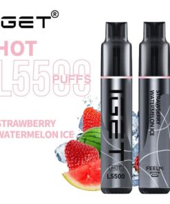 iGET HOT VAPE 5500 PUFF – STRAWBERRY WATERMELON ICE