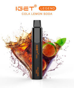iGET LEGEND VAPE 4000 PUFF – COLA LEMON SODA