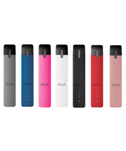 Myle All in One Pod Starter Kit 240mAh + Bonus 4 pack Empty Refillable cartdridges