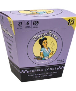 Blazy Susan Pre-Rolled Cones - 1¼ Size Purple - 6/pack