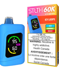 STLTH 60K Disposable Vape Device - Icy Loops