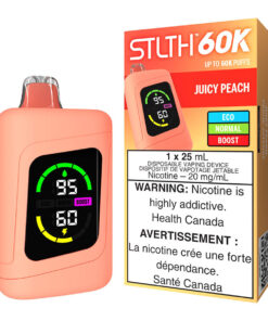 STLTH 60K Disposable Vape Device - Juicy Peach