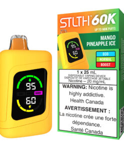 STLTH 60K Disposable Vape Device - Mango Pineapple Ice
