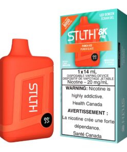 STLTH 8K Pro Disposable Vape Device - Punch Ice