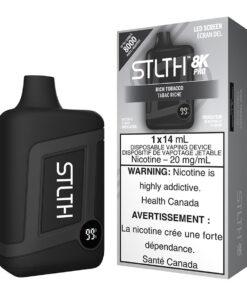STLTH 8K Pro Disposable Vape Device - Rich Tobacco