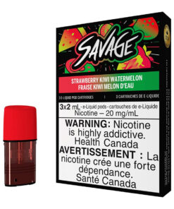 STLTH E-Liquid Pod Pack - Savage Strawberry Kiwi Watermelon