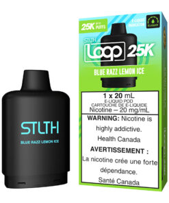STLTH Loop 25K E-Liquid Pod Pack - Blue Razz Lemon Ice