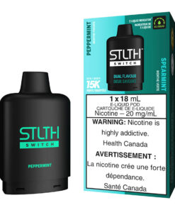 STLTH Switch E-Liquid Pod Pack - Peppermint And Spearmint