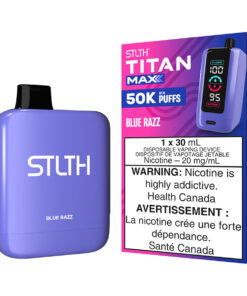 STLTH Titan Max Disposable Vape Device - Blue Razz