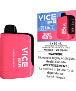 Vice Box 2 Disposable Vape Device - Cherry Blast Ice