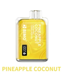 BIMO Crystal 12k Puffs- Pineapple Coconut