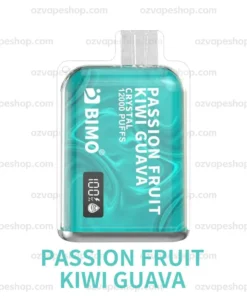 BIMO Crystal 12k Puffs- Passion Fruit Kiwi Guava
