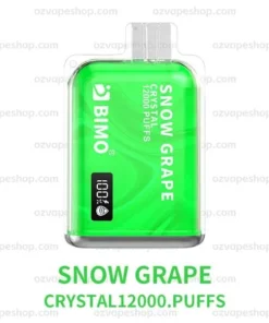 BIMO Crystal 12k Puffs- Snow Grape