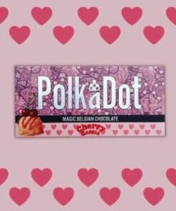 Polkadot Cherry Garcia Mushroom Chocolate Bar For Sale
