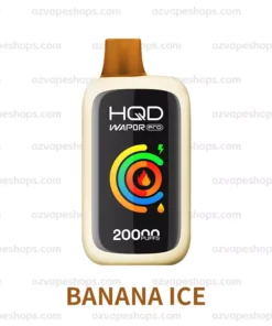 HQD Cuive Slick 20000 – Banana Ice