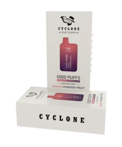 Nicotine Free Gust Super Guava Passion Fruit Rechargeable Disposable