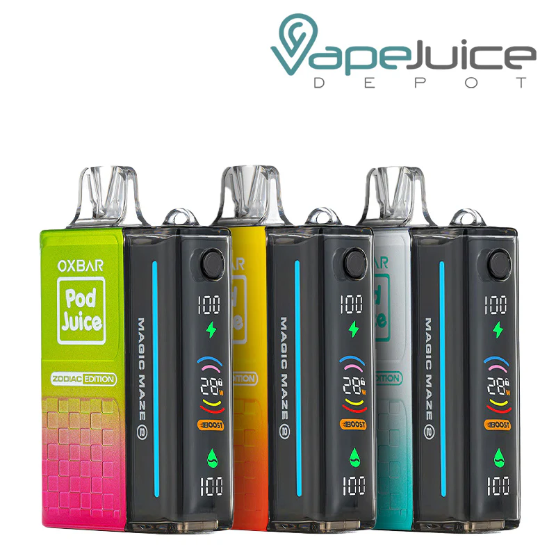 OXBAR x Pod Juice Magic Maze 2.0 Zero Nicotine 30K Disposable