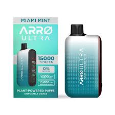 ARRØ Ultra – Miami Mint 15,000 Puffs