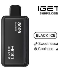 HQD Miracle 8000 – Black Ice