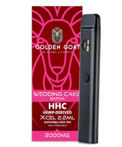 HHC Vape Device, 2000mg, Rechargeable/Disposable – Wedding Cake