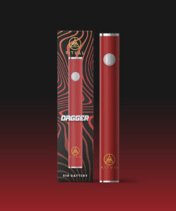 Ritual | Dagger 510 Variable Voltage Pen Battery – Red
