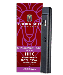 HHC Vape Device, 2000mg, Rechargeable/Disposable – Grand Daddy Purp
