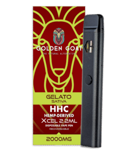 HHC Vape Device, 2000mg, Rechargeable/Disposable – Gelato