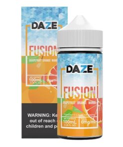 7 Daze Fusion Grapefruit Orange Mango ICED 100ml Vape Juice