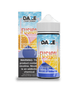 7 Daze Fusion Lemon Passionfruit Blueberry ICED 100ml Vape Juice