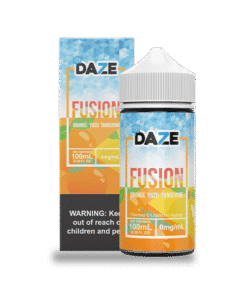 7 Daze Fusion Orange Yuzu Tangerine ICED 100ml Vape Juice