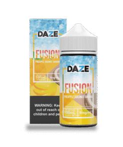 7 Daze Fusion Pineapple Coconut Banana ICED 100ml Vape Juice