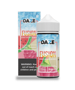 7 Daze Fusion Raspberry Green Apple Watermelon ICED 100ml Vape Juice