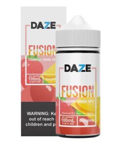 7 Daze Fusion Strawberry Banana Apple 100ml Vape Juice