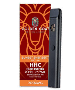 HHC Vape Device, 2000mg, Rechargeable/Disposable – Sunset Sherbert