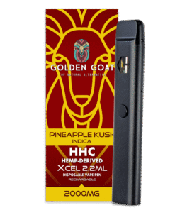 HHC Vape Device, 2000mg, Rechargeable/Disposable – Pineapple Kush