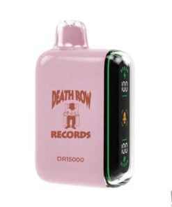 Death Row Vapes DR15K Puffs Disposable - Strawberry Banana
