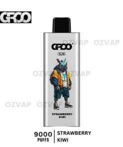 GROO Slim 9000 Puffs Strawberry Kiwi