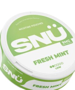 SNU Fresh Mint Nic Pouches by Bar Juice