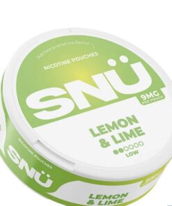 SNU Lemon & Lime Nic Pouches by Bar Juice