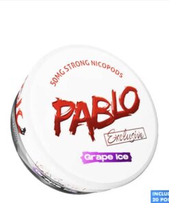 Pablo Grape Ice Nic Pouches – 30mg