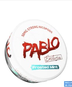 Pablo Frosted Mint Nic Pouches – 30mg