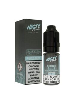 Nasty Juice Shisha Nic Salts 10ml – Sicko Blue