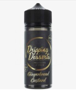 Gingerbread Custard by Dripping Desserts E Liquid | 100ml Short Fill