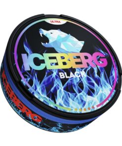 Black Nicotine Pouches by Iceberg