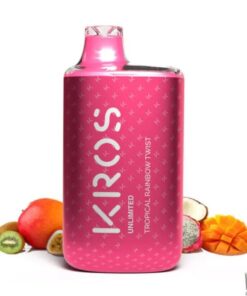 KROS Unlimited 6000 Puffs Disposable 5% – BOGO - Tropical Rainbow Twist