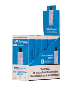 Blue Raspberry Lemon OFF STAMP SW9000 Disposable - Consumer / 50mg / 5 Pack