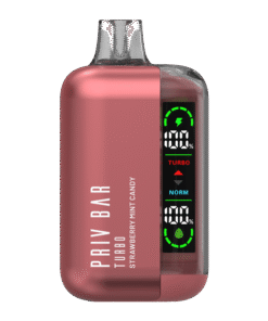 Strawberry Mint Candy Priv Bar Turbo